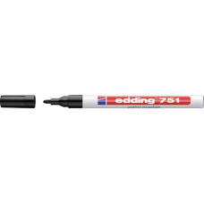 Lakmarker 751 zwart streepbreedte 1-2 mm ronde punt EDDING