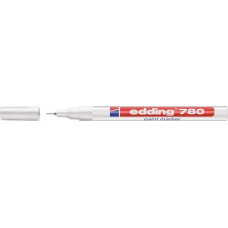 Lakmarker 780 wit streepbreedte 0,8 mm ronde punt EDDING