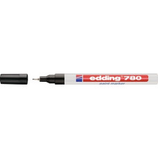 Lakmarker 780 zwart streepbreedte 0,8 mm ronde punt EDDING