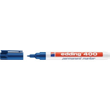 Permanentmarker 400 blauw streepbreedte 1 mm ronde punt EDDING