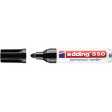 Permanentmarker 550 zwart streepbreedte 3-4 mm ronde punt EDDING