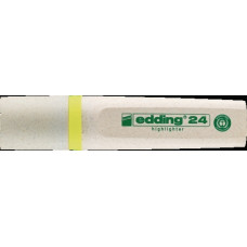 Textmarker 24 EcoLine geel streepbreedte 2-5mm spitse punt EDDING