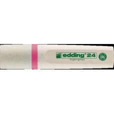 Textmarker 24 EcoLine roze streepbreedte 2-5mm spitse punt EDDING