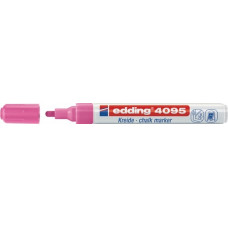 Krijtmarker 4095 neonroze streepbreedte 2-3 mm ronde punt EDDING