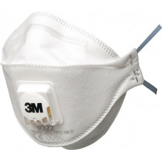 Stofmasker 9322+ EN 149:2001 + A1:2009 FFP2 NRD met uitademventiel, opvouwbaar 1