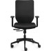 Bureaudraaistoel Comfort armleuning, verstelb. in hoogte+breedte zwart 410-520m