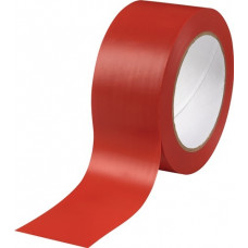 Grondmarkeringstape Easy Tape PVC rood lengte 33 m breedte 50 mm wiel ROCOL