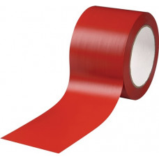Grondmarkeringstape Easy Tape PVC rood lengte 33 m breedte 75 mm wiel ROCOL