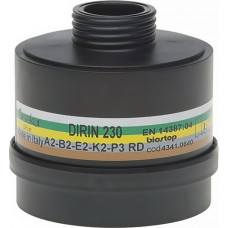 Combifilter voor meerdere bereiken DIRIN 230 EN 14387, DIN EN 148-1 A2 B2 E2 K2-