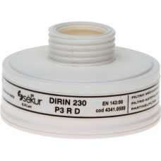 Deeltjesschroeffilter DIRIN 230 EN 143, DIN EN 148-1 P3R D passend voor 4000370