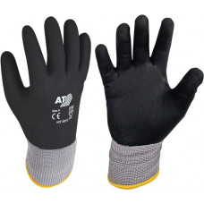 Handschoen Hit Flex V maat 9 zwart/grijs EN 388 PSA-categorie II ASATEX