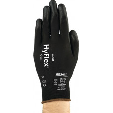 Handschoen HyFlex® 48-101 maat 7 zwart EN 388 PSA-categorie II nylon met polyure