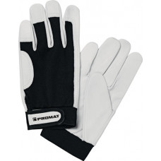 Handschoen Main maat 10 zwart/natuurkleuren EN 388 PBM-categorie II PROMAT