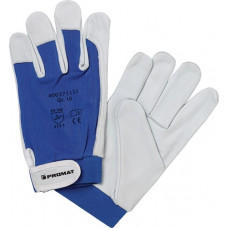 Handschoen Donau maat 10 naturel/blauw EN 388 PBM-categorie II PROMAT