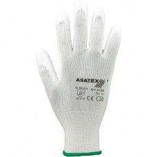 Handschoen maat 8 wit EN 388 PSA-categorie II nylon met polyurethaan ASATEX