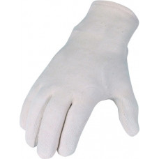 Handschoen maat 10 natuurwit katoenen tricot PSA-categorie I AT