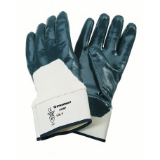 Handschoen Neckar maat 10 blauw gedeeltelijke nitrilcoating EN 388 PSA-categorie