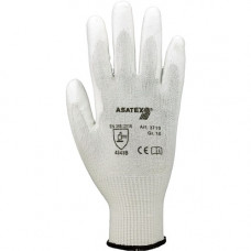 Snijbestendige handschoen maat 9 wit EN 388 PSA-categorie II HDPe m.polyurethaan