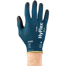 Handschoen HyFlex® 11-616 maat 9 groenblauw/zwart EN 388:2016 PSA-categorie II n