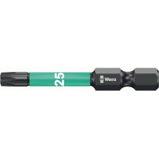 Bit 867/4 IMP DC T25 lengte 50mm 1/4inch E6,3 impaktor, DC box met 5 bits WERA