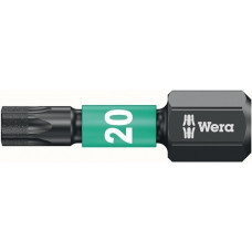 Bit IMPAKTOR DC T20 lengte 25mm 1/4inch C6,3 impaktor, DC box met 10 bits WERA