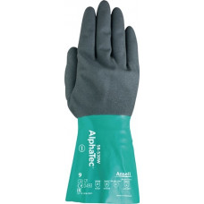 Chemicaliënhandschoen AlphaTec 58-530W maat 10 flesgroen/antracietgrijs EN 388,