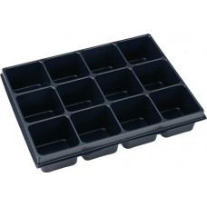Verdeler voor kleine delen i-BOXX® iB 72 B349xD265xH63m polystyreen met 12 bakk