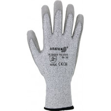 Snijbestendige handschoen maat 10 grijs/grijs EN 388 PSA-categorie II HDPe / nyl