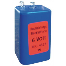 Blokbatterij 6 V 7 Ah 4R25