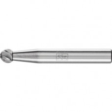 Stiftfrees KUD d. 6mm koplengte 5mm schacht-d. 6mm hardmetaal vertanding RVS