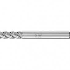 Stiftfrees ZYA d. 6mm koplengte 16mm schacht-d. 6mm hardmetaal vertanding RVS