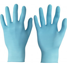 Wegwerphandschoen TouchNTuff® 92-670 maat 9,5-10 lichtblauw nitril EN 374 PSA-ca