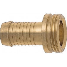 1/3 slangaanschroefstuk GEKA plus Messing slangafmeting 19 mm Buitenschroefdraad