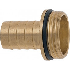 1/3 slangaanschroefstuk GEKA plus Messing slangafmeting 19 mm Buitenschroefdraad