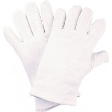 Handschoen maat 7 wit katoenen tricot PSA-categorie I NITRAS