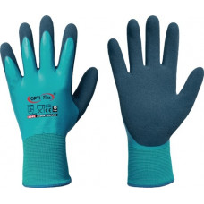 Handschoen Aqua Guard maat 10 blauw EN 388 PSA-categorie II polyamide m.latex/la