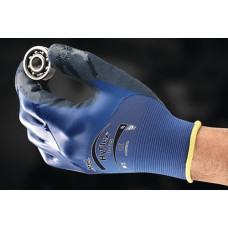 Handschoen HyFlex® 11-925 maat 10 blauw EN 388 PSA-categorie II Spandex/nylonwee