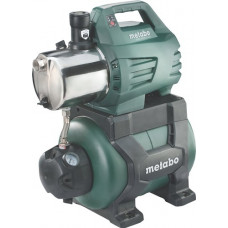 Waterdrukpomp HWW 6000/25 RVS 6.000l/h 55m 8m 1.300W staal 24l METABO