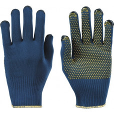 Handschoen PolyTRIX BN 914 maat 7 blauw/geel polyamide EN 388 PSA-categorie II 1