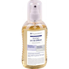 Huidbeschermingsspray PHYSIO UV 50 spray 200 ml watervast, vetvrij 200ml pompfle