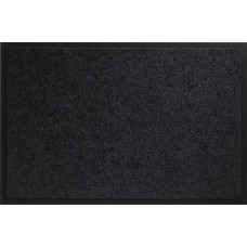 Voetmat wasbaar zwart polyamide L900xB2.500xD7mm
