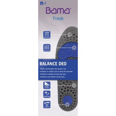 Inlegzool Balance Deo maat 43 zwart/blauw antibacterieel BAMA