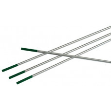 Wolfraamelektrode WP d. 1,6 mm lengte 175 mm groen LITTY