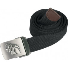 Riem belt 130 cm zwart 70 % polyester / 30 % katoen U.POWER