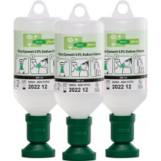 Oogspoelfles 0,5 l 3 jaren (ongeopend fles) DIN EN15154-4 3 st./doos PLUM