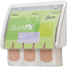 Pleisterdispenser QuickFix® UNO B130xH85xD35ca. mm transparant PLUM