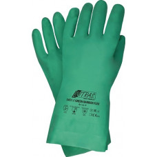 Chemicaliënbestendige handschoen Green Barrier Flex maat 10 groen EN 388 PSA-cat