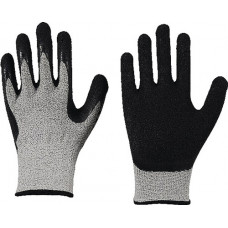 Snijbestendige handschoen Solidstar 1443 maat 8 grijs/zwart EN 388 PSA-categorie