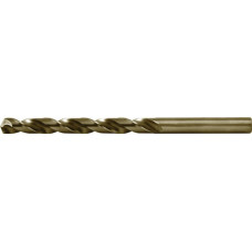 Spiraalboor DIN 338 type RVS nominale d. 9,6mm HSS-Co5 profielgeslepen goud cil