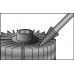 Stiftfrees SKM d. 3mm koplengte 11mm schacht-d. 3mm hardmetaal blank vertandi